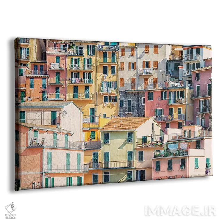 تابلو روستای ایتالیایی اثر مانجیک پیکچرز (استودیو عکاسی یا فیلمسازی) - نمای پرسپکتیو محصول