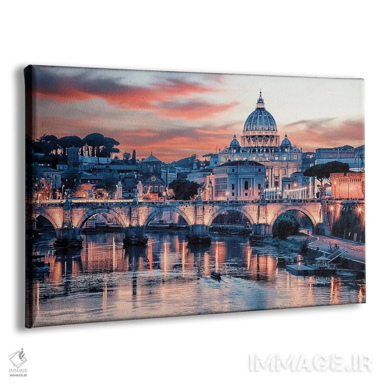 تابلو رم صورتی (رنگ فانتزی) اثر مانجیک پیکچرز (استودیو عکاسی یا فیلمسازی) - نمای پرسپکتیو محصول