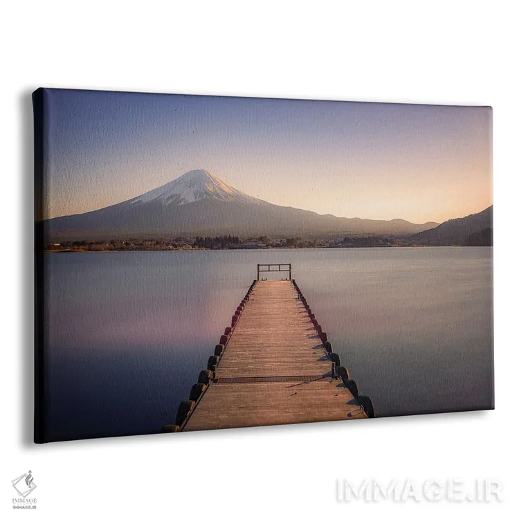 تابلو غروب قله فوجی اثر مانجیک پیکچرز (استودیو عکاسی یا فیلمسازی) - نمای پرسپکتیو محصول
