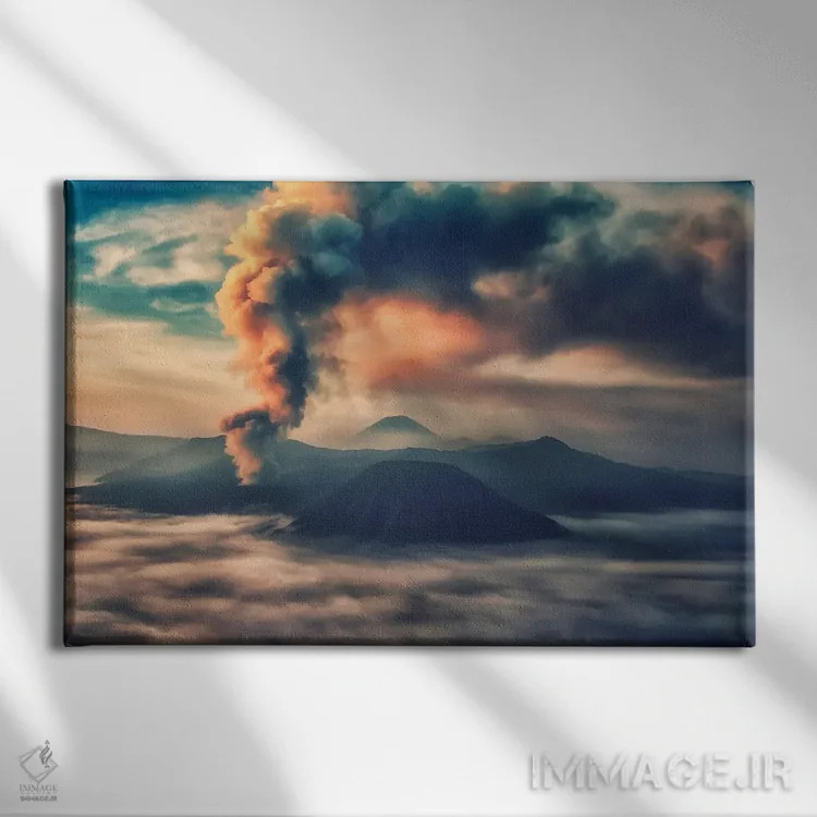 تابلو فعالیت در کوه برومو (اندونزی) اثر مانجیک پیکچرز (استودیو عکاسی یا فیلمسازی) - نمای روبهرو روی دیوار