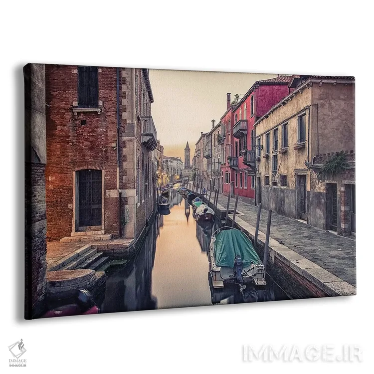 تابلو نمای خیابان در ونیز اثر مانجیک پیکچرز (استودیو عکاسی یا فیلمسازی) - نمای پرسپکتیو محصول