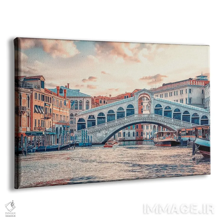 تابلو پل ریالتو (ونیز) اثر مانجیک پیکچرز (استودیو عکاسی یا فیلمسازی) - نمای پرسپکتیو محصول