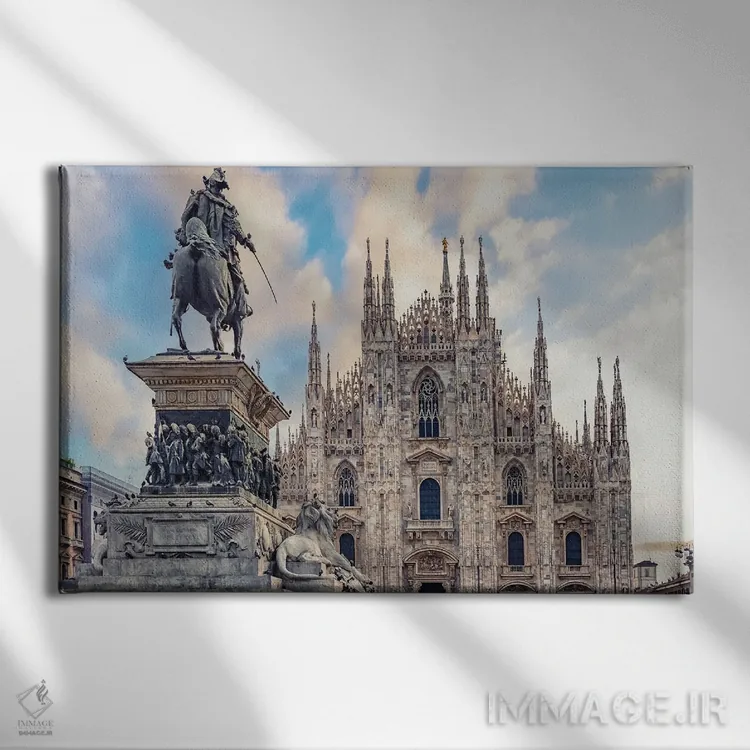 تابلو میدان دل دومو (فلورانس) اثر مانجیک پیکچرز (استودیو عکاسی یا فیلمسازی) - نمای روبهرو روی دیوار