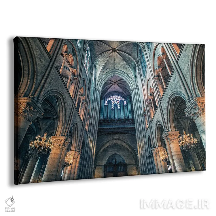 تابلو نوتردام (کلیسای نوتردام پاریس) اثر مانجیک پیکچرز (استودیو عکاسی یا فیلمسازی) - نمای پرسپکتیو محصول