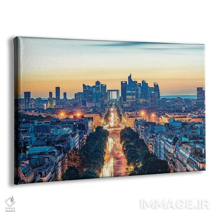 تابلو عصر در پاریس اثر مانجیک پیکچرز (استودیو عکاسی یا فیلمسازی) - نمای پرسپکتیو محصول