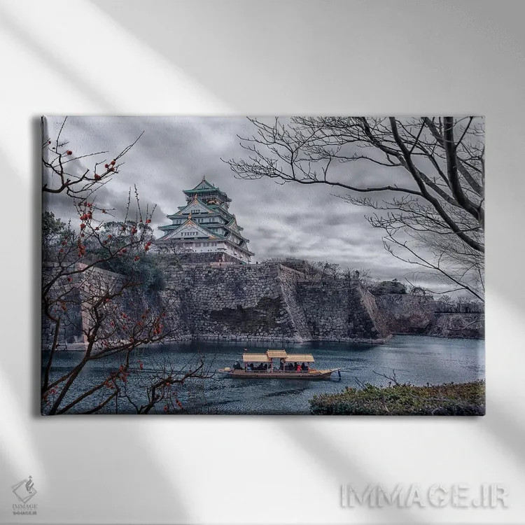 تابلو اوساکا اثر مانجیک پیکچرز (استودیو عکاسی یا فیلمسازی) - نمای روبهرو روی دیوار