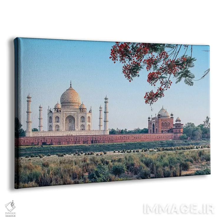 تابلو پشت تاج محل اثر مانجیک پیکچرز (استودیو عکاسی یا فیلمسازی) - نمای پرسپکتیو محصول