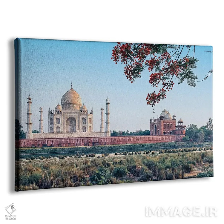 تابلو پشت تاج محل اثر مانجیک پیکچرز (استودیو عکاسی یا فیلمسازی) - نمای پرسپکتیو محصول