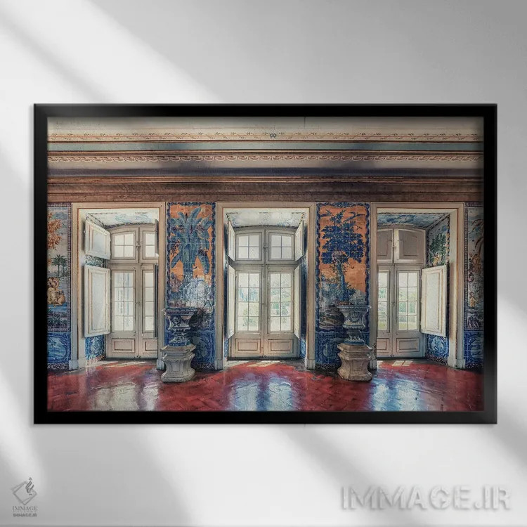 تابلو معماری در کلوز (پرتغال) اثر مانجیک پیکچرز (استودیو عکاسی یا فیلمسازی) - نمای قابدار مشکی