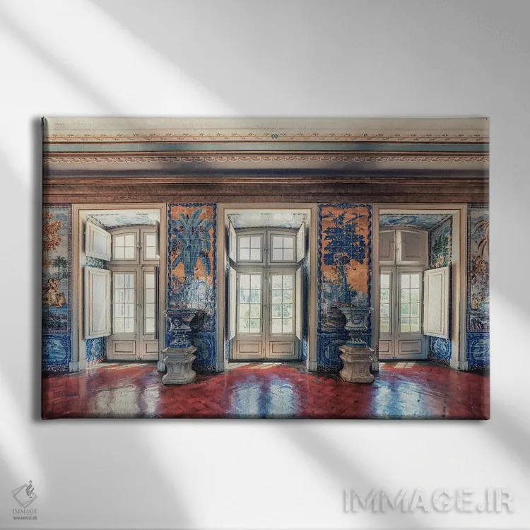 تابلو معماری در کلوز (پرتغال) اثر مانجیک پیکچرز (استودیو عکاسی یا فیلمسازی) - نمای روبهرو روی دیوار