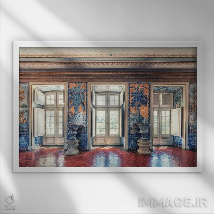 تابلو معماری در کلوز (پرتغال) اثر مانجیک پیکچرز (استودیو عکاسی یا فیلمسازی) - نمای قابدار سفید