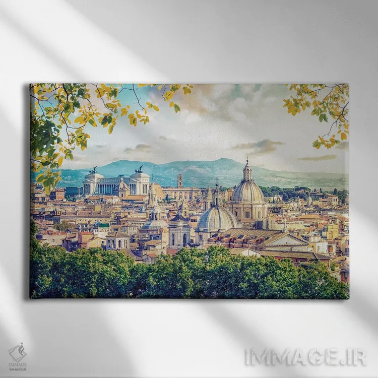 تابلو رم زیبا اثر مانجیک پیکچرز (استودیو عکاسی یا فیلمسازی) - نمای روبهرو روی دیوار