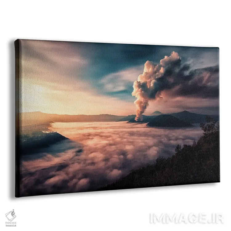 تابلو چشمانداز آتشفشانی اثر مانجیک پیکچرز (استودیو عکاسی یا فیلمسازی) - نمای پرسپکتیو محصول