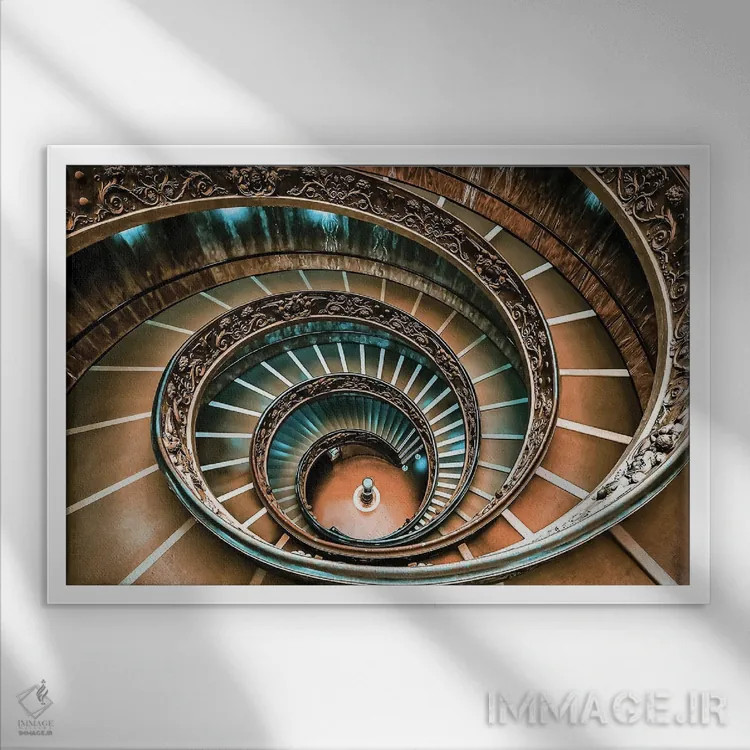 تابلو زیبایی معماری اثر مانجیک پیکچرز (استودیو عکاسی یا فیلمسازی) - نمای قابدار سفید