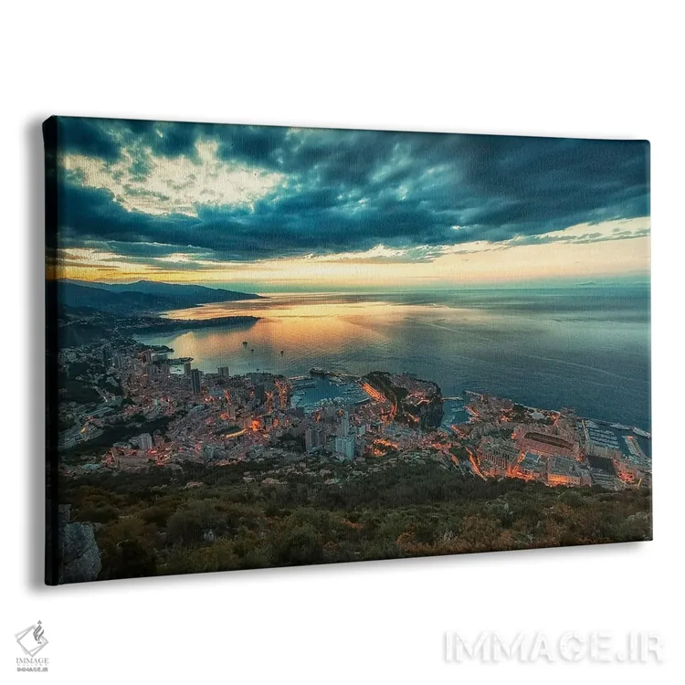 تابلو صبح زود در موناکو اثر مانجیک پیکچرز (استودیو عکاسی یا فیلمسازی) - نمای پرسپکتیو محصول