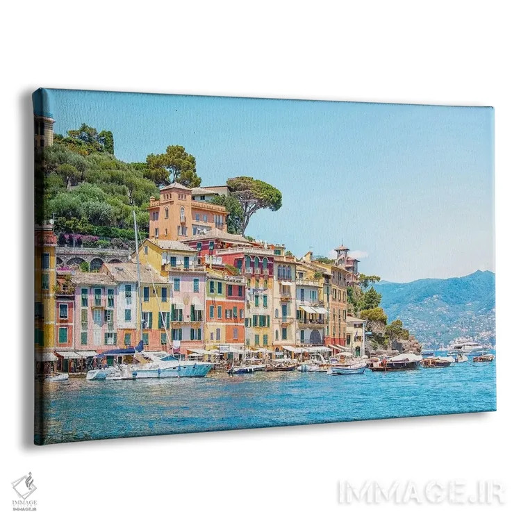 تابلو روستای پورتوفینو اثر مانجیک پیکچرز (استودیو عکاسی یا فیلمسازی) - نمای پرسپکتیو محصول