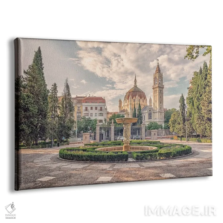 تابلو میدان مادرید اثر مانجیک پیکچرز (استودیو عکاسی یا فیلمسازی) - نمای پرسپکتیو محصول