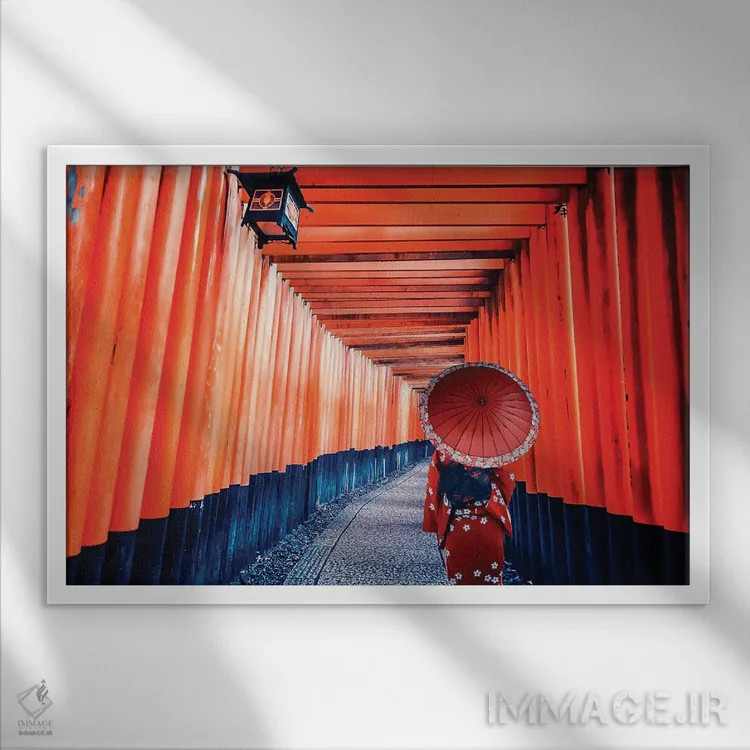 تابلو زندگی در قرمز (فضای انتزاعی یا مفهومی) اثر مانجیک پیکچرز (استودیو عکاسی یا فیلمسازی) - نمای قابدار سفید