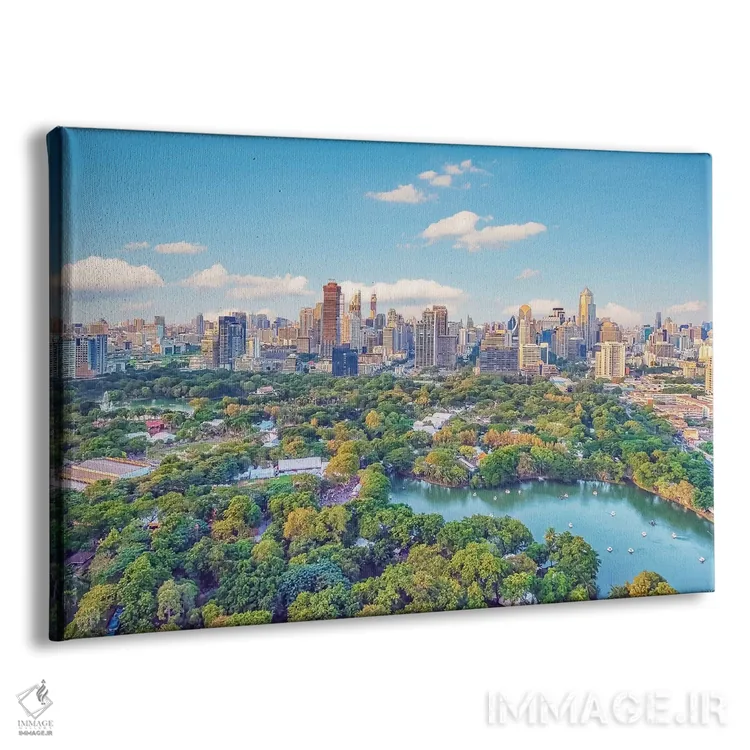 تابلو شهر بانکوک اثر مانجیک پیکچرز (استودیو عکاسی یا فیلمسازی) - نمای پرسپکتیو محصول