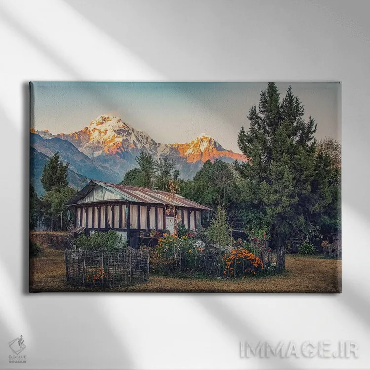 تابلو بهشت کوچک اثر مانجیک پیکچرز (استودیو عکاسی یا فیلمسازی) - نمای روبهرو روی دیوار