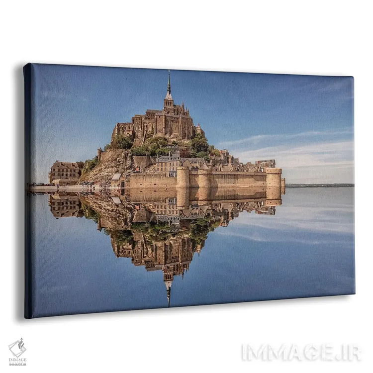 تابلو مان سن میشل (فرانسه) اثر مانجیک پیکچرز (استودیو عکاسی یا فیلمسازی) - نمای پرسپکتیو محصول