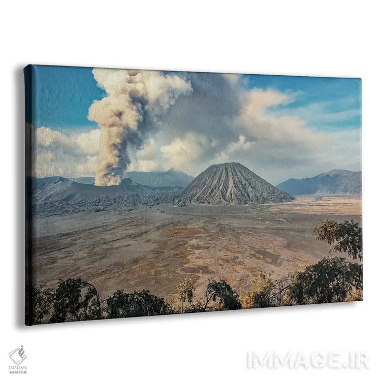 تابلو فوران آتشفشانی اثر مانجیک پیکچرز (استودیو عکاسی یا فیلمسازی) - نمای پرسپکتیو محصول