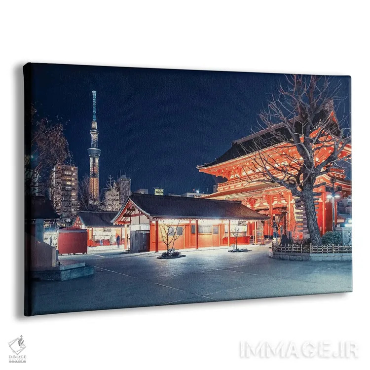 تابلو سنسوجی (معبد معروف توکیو) اثر مانجیک پیکچرز (استودیو عکاسی یا فیلمسازی) - نمای پرسپکتیو محصول