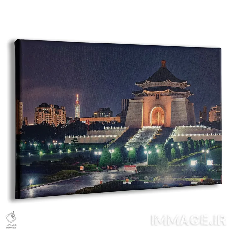 تابلو تایپه در شب اثر مانجیک پیکچرز (استودیو عکاسی یا فیلمسازی) - نمای پرسپکتیو محصول