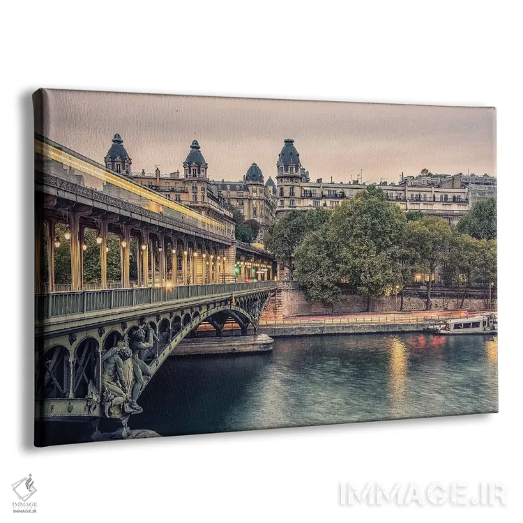 تابلو بیر حکیم (پل معروف پاریس) اثر مانجیک پیکچرز (استودیو عکاسی یا فیلمسازی) - نمای پرسپکتیو محصول