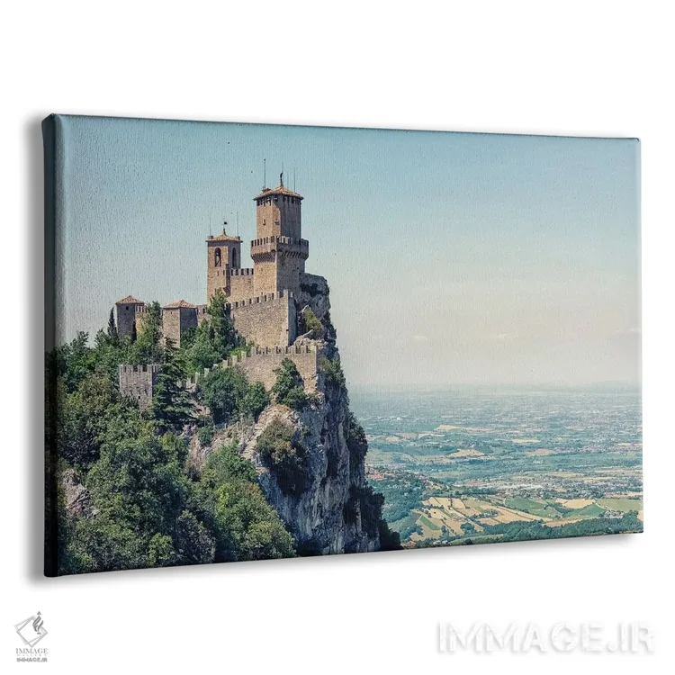 تابلو برجهای سن مارینو اثر مانجیک پیکچرز (استودیو عکاسی یا فیلمسازی) - نمای پرسپکتیو محصول