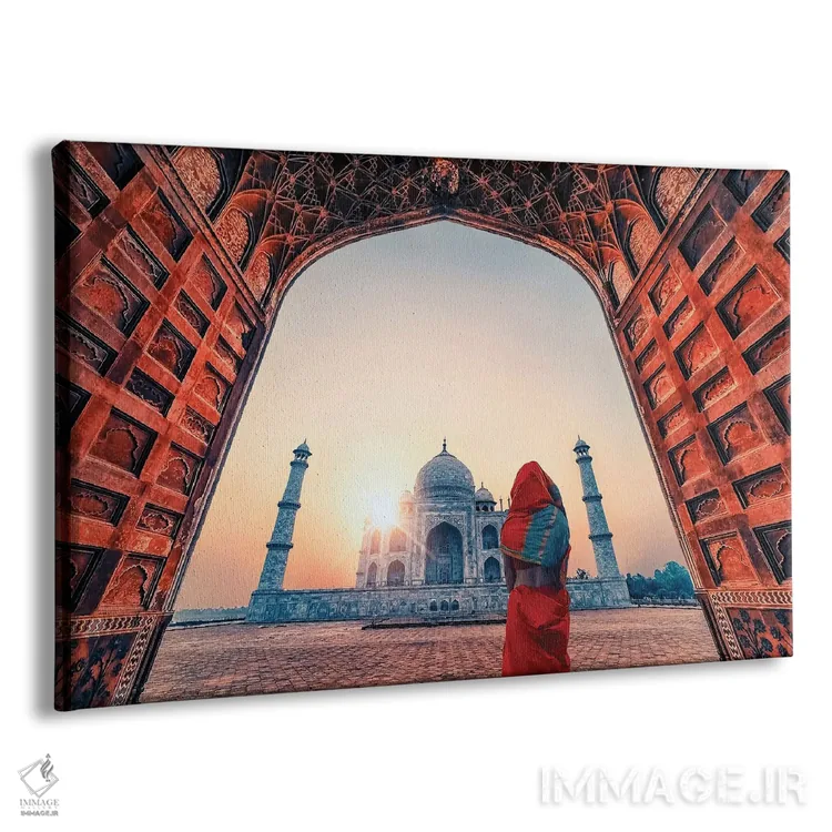 تابلو صبح در آگرا (هند) اثر مانجیک پیکچرز (استودیو عکاسی یا فیلمسازی) - نمای پرسپکتیو محصول