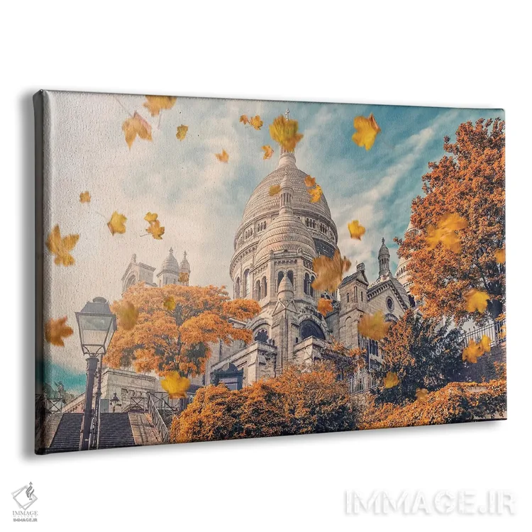 تابلو پاییز در مونمارتر (پاریس) اثر مانجیک پیکچرز (استودیو عکاسی یا فیلمسازی) - نمای پرسپکتیو محصول