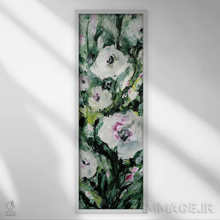 تابلو عشق باقی میماند اثر کتی مورتون استنیون - نمای قابدار سفید