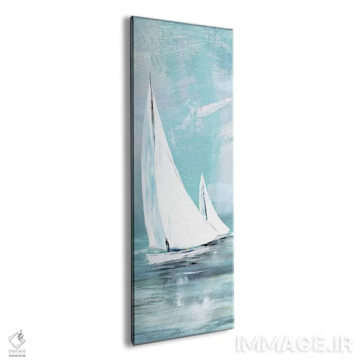 تابلو بادبان نرم II اثر کنراد ناتسن - نمای پرسپکتیو محصول