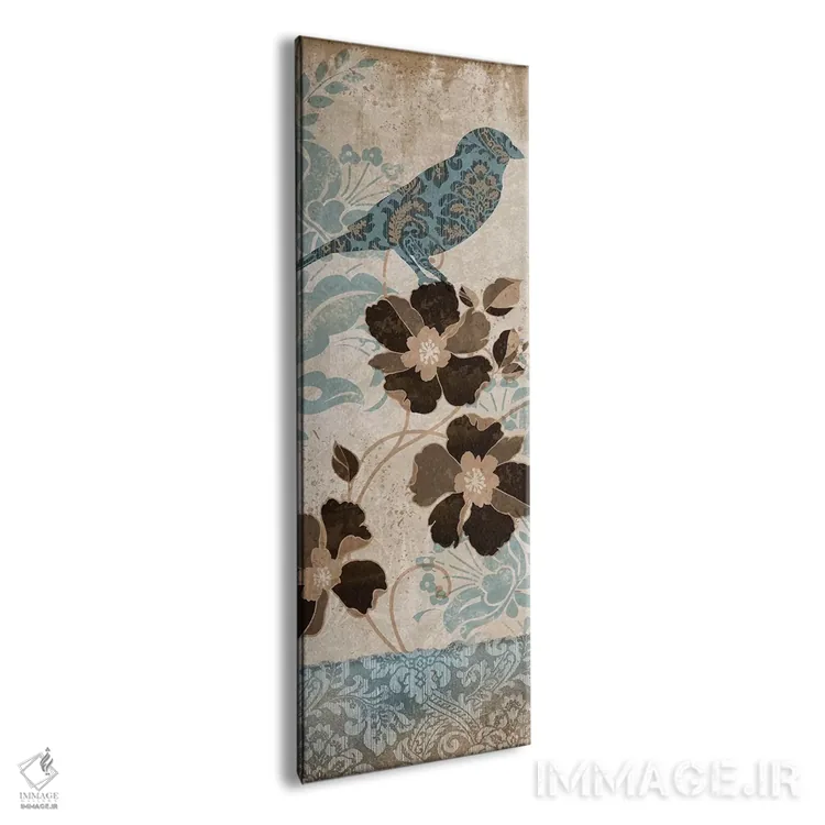 تابلو پرنده آبی I اثر کنراد ناتسن - نمای پرسپکتیو محصول