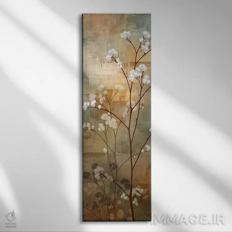 تابلو جنگل مهآلود I اثر کنراد ناتسن - نمای روبهرو روی دیوار