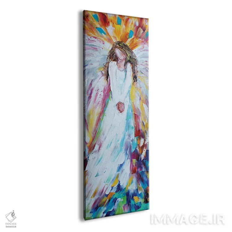 تابلو فرشته شادی اثر کارن تارلتون - نمای پرسپکتیو محصول