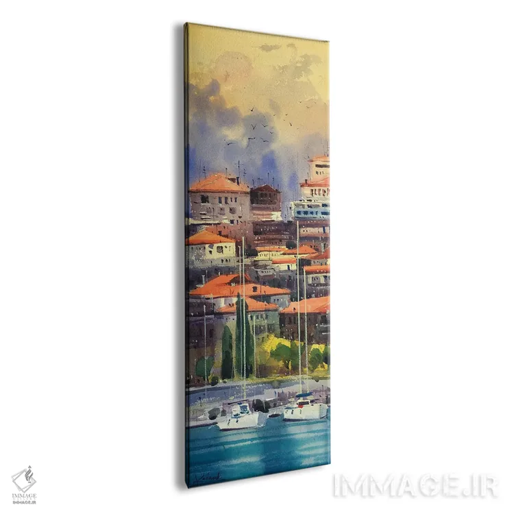 تابلو عصر گرم در یونان اثر اندریی کووالیک - نمای پرسپکتیو محصول