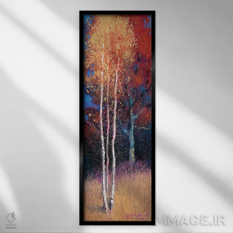 تابلو پاییز اثر اندریی کووالیک - نمای قابدار مشکی