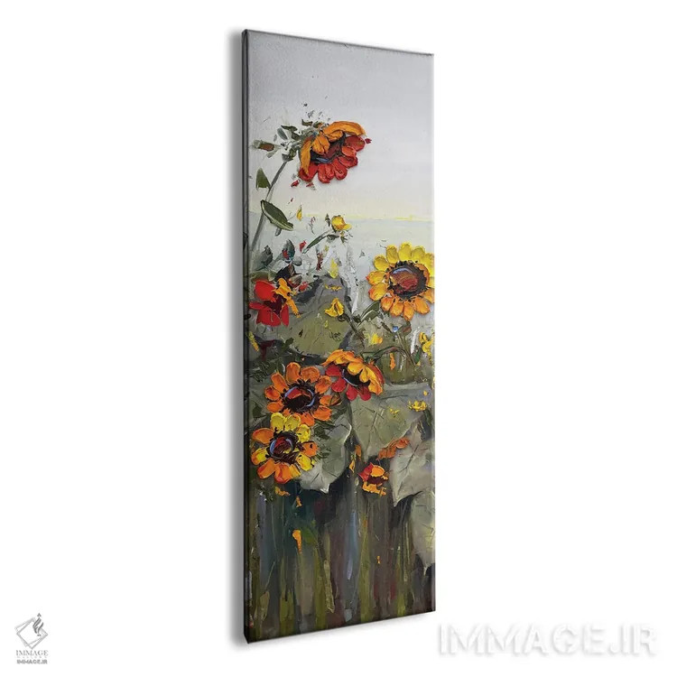 تابلو آفتابگردانها I اثر لیزا الی - نمای پرسپکتیو محصول