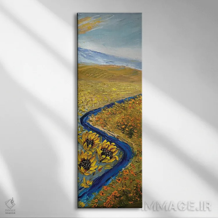 تابلو تا ابد و یک روز اثر لیزا الی - نمای روبهرو روی دیوار