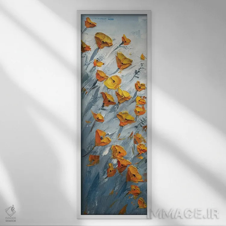 تابلو تا ابد و یک روز اثر لیزا الی - نمای قابدار سفید