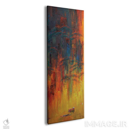 تابلو "اواخر پاییز" اثر له نگوک کوآن - نمای پرسپکتیو محصول