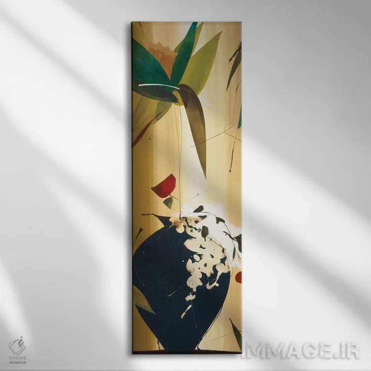 تابلو "اکزوتیک اوه ۱" اثر لولا آبلان - نمای روبهرو روی دیوار