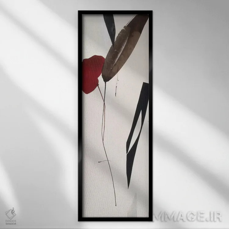 تابلو "هماهنگی برای دو نفر" اثر لولا آبلان - نمای قابدار مشکی