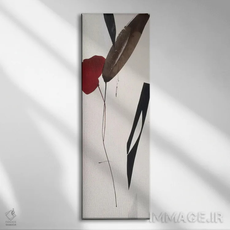 تابلو "هماهنگی برای دو نفر" اثر لولا آبلان - نمای روبهرو روی دیوار