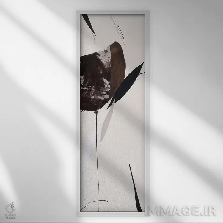 تابلو "هماهنگی برای تو" اثر لولا آبلان - نمای قابدار سفید