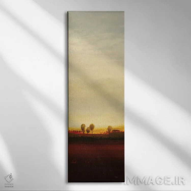 تابلو پایان تابستان دو اثر لیزا ریجرز - نمای روبهرو روی دیوار