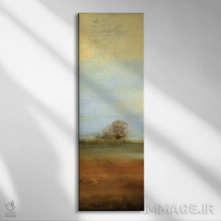 تابلو صحنه معاصر یک اثر لیزا ریجرز - نمای روبهرو روی دیوار