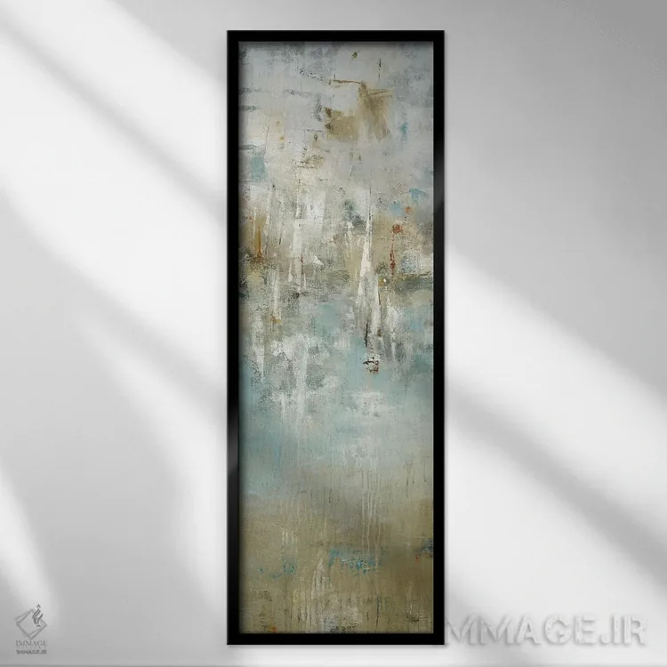 تابلو الهام ملوان دو اثر لیزا ریجرز - نمای قابدار مشکی